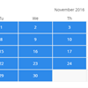 Multiple Date Picker
