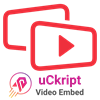 Video Embed by uCkript